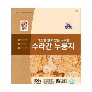 사조오양 수라간 누룽지 500g 실온보관