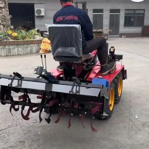 25HP 35HP 미니 휠 트랙터, 로터리 경운기, 경운기 불도저 장비 원격 제어 미니 트랙 경운기