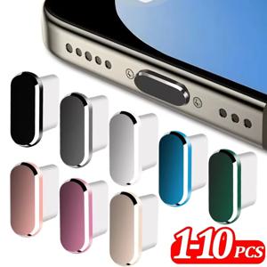 9/1개입 타입 C 방진 플러그 메탈 USB C 포트 캡 보호기 아이폰 삼성 샤오미 화웨이 충전 포트 먼지 커버 캡