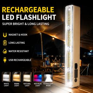 41cm 휴대용 캠핑 램프 충전식 야시장 조명 고휘도 LED 자석 램프 튜브 야외 캠핑 조명