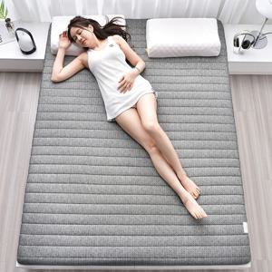 라텍스 매트리스 쿠션, 가정용 두꺼운 침구, 싱글 또는 더블용 밑창, 접이식 메모리 코튼 매트리스 쿠션