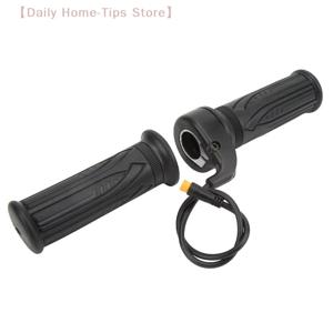 1쌍 20X 스쿠터 속도 조절 핸들 12V~72V 22.2mm 핸들바 전기 자전거 스로틀 3핀 방수 커넥터 포함