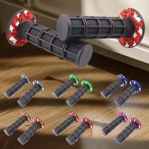 2PC 11.7cm 오토바이 오토바이 고무 핸들 바 그립 장비 부품 SDG XR50 CRF70 PW 80 KLX110 SDG SSR YZF WRF KXF RMZ