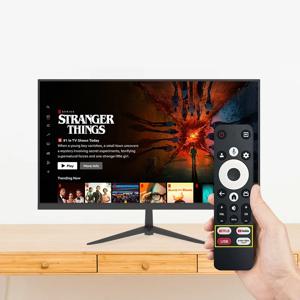 구글 25인치 FHD 스마트 블랙 화이트 TV 모니터 안드로이드 11 OTT 가능 넷플릭스 디즈니
