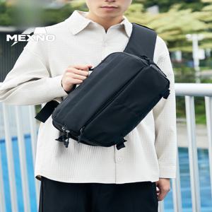 새로운 남성용 대용량 통근 스포츠 캐주얼 크로스백 야외 사이클링 가슴 가방 전술 싱글 숄더백