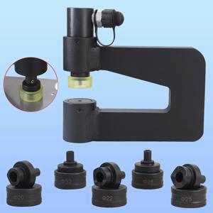 SYD-32BF 유압식 케이블 브리지 홀 펀치 다운 툴 홀 디거 150mm 스로트 6-35mm