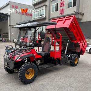 중국산 인기 판매 농업용 ATV 유틸리티 차량 4x4 6x6 오프로드 전지형 덤프트럭