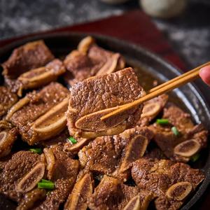 [우골찬] 양념LA갈비 저온숙성 초이스등급 기름제거 1kg 2kg 4kg