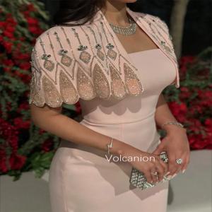 맞춤형 고급스러운 프롬 드레스 주름 장식 스팽글 장식 스트레이트 스퀘어 넥 롱 드레스 맞춤 제작 행사용 칵테일 드레스 반짝이는 우아한 드레스