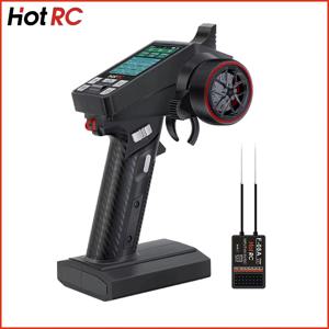 드리프트 차량 RC 자동차 탱크 등반을위한 F-08A 수신기가있는 핫 RC CT-8A 2.4G 8 채널 라디오 시스템 원격 제어 송신기