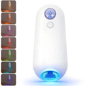 LED 야간 조명, 8가지 색상, USB-C 충전, 조도 센서 및 모션 센서 제어, 복도, 침실 및 계단에 이상적