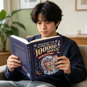 100000 Whys 어린이 과학 도서 재미있는 교육용 동화책 어린이를 위한 궁극의 두뇌 발달 조기 학습 인지 도서