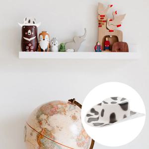 10Pcs 작은 카우보이 모자 플라스틱 미니 모자 액세서리 강력하고 깨지지 않는 매끄러운 표면 DIY 인형 장식에 이상적