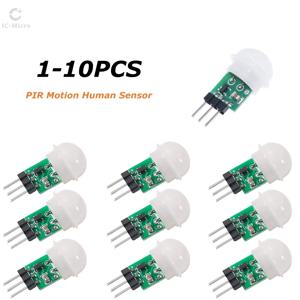 XCW 1-10PCS 미니 IR 초전형 적외선 PIR 모션 인간 센서 자동 감지기 모듈 AM312 센서 DC 2.7 ~ 12V
