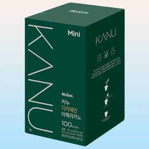맥심 카누 디카페인미니 100TX1통