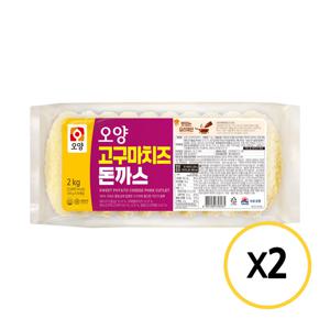 사조오양 고구마 치즈 돈까스 2kg x 2개