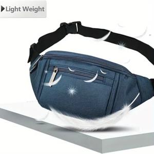 남녀공용 크로스바디 웨이스트 백팩, 여행, 걷기, 러닝, 하이킹, 사이클링용 벨트 백, 휴대폰, 지갑 등을 쉽게 휴대 가능