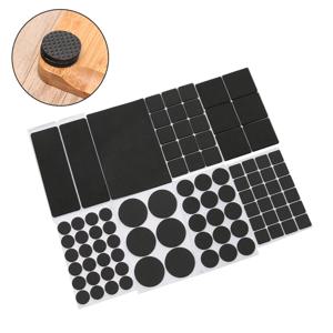 1-24PCS 두꺼운 자기 접착제 가구 다리 피트 깔개 펠트 패드 안티 슬립 매트 범퍼 댐퍼 의자 테이블 보호기 하드웨어