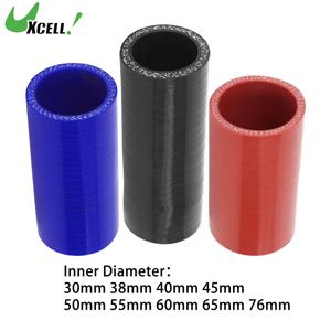 UXCELL 30mm 38mm 40mm 45mm 55mm 60mm 76mm ID 자동차 고성능 스트레이트 실리콘 호스 커플러 인터쿨러 튜브 유니버설