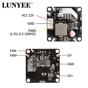 레이저 조각 모듈 용 10W 12V 24V 레이저 드라이버 보드 레이저 커터 조각사 헤드 목재 작업 도구 및 액세서리