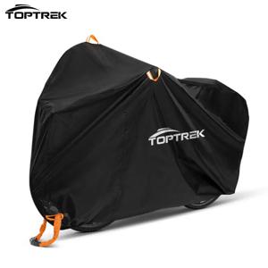 Toptrek 자전거 커버, 하이 퀄리티 자전거 보호대, 다목적 비 눈 먼지 방수, 전천후 보호 커버, 210T