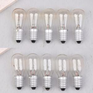 소금 램프 글로브 전구, 가정용 냉장고 오븐 전구 교체, 백열 전구, E14, 10 W, 15 W, 20 W, 25W, 220V-230V, 5 개