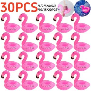 플로트 풍선 음료 컵 거치대, PVC 플로팅 워터 코스터, 수영장 음료 플로트 장난감, 플라밍고 음료 용기 트레이, 파티 장식