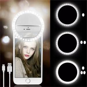 휴대 전화 렌즈 용 LED 셀카 링 라이트 iPhone, Samsung, Xiaomi, POCO 휴대 전화 휴대용 셀카 라이트 용 셀카 라이트