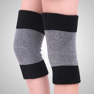 1Pair = 2PCS 여성 남성 겨울 무릎 따뜻하게 슬리브 다리 양모 캐시미어 Thicken Legging Stocking 따뜻한 열 스키 사이클링 무릎 받침대