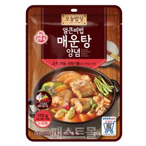 오뚜기 오늘밥상 얼큰비법 매운탕양념 110g
