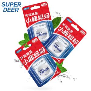 50/100m 민트 치실 롤 신선한 호흡 PTFE 플랫 치실 프리 커팅 치간 청소 치실 롤 구강 관리 도구