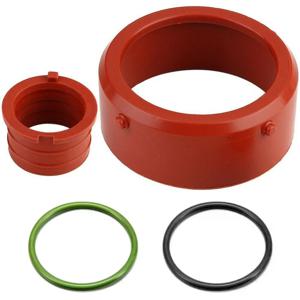 메르세데스 OM642 A0179973545 A0149976445 자동차 터보 차저 씰링 링 키트에 대 한 4PCS 그린 블랙 터보 및 브리더 흡기 씰 키트