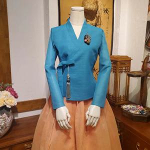 오리지널 정통 한국 민족 의상 일상복으로 개조된 전통 한국 의상 HS10379 여성용 여름 2020