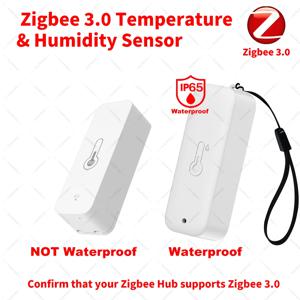 Tuya WiFi/Zigbee 3.0 온도 습도 센서 스마트 홈 실내 습도계 온도계 실시간 모니터 Google 홈