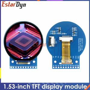 EstarDyn 1.53인치 원형 TFT LCD 디스플레이 360x360 ST77916 QSPI 인터페이스 컬러 스크린 스마트워치 DIY용