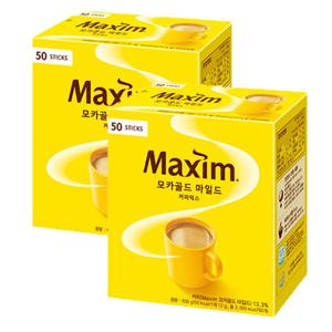 맥심 모카골드 마일드 커피믹스 50T x 2통