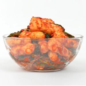 온향촌 총각김치 5kg 100% 국산 신선한 맛 캐주얼 식품 오리지널 풍미 캐프스와 함께 즐기세요