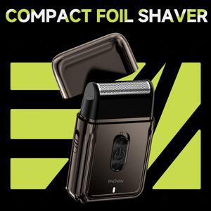 ENCHEN MS003 컴팩트 포일 면도기 팝업 정밀 트리머 타입-C 충전 인디케이터 포함 7000RPM 강력 모터