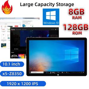 8GB RAM 128GB ROM 10.1인치 윈도우 10 태블릿 PC 64비트 인텔 아톰 X5-Z8350 1920 X 1200 IPS 듀얼 카메라 5000mAh