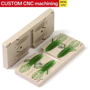 낚시 루어용 맞춤형 다이캐스팅 모델, 루어 몰드용 소프트 플라스틱 성형 서비스, 루어 몰드용 CNC 가공 (적합)