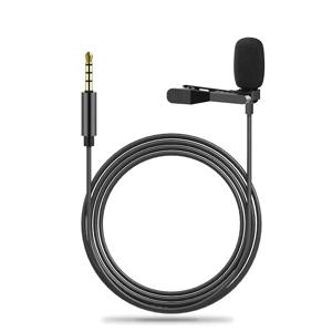 휴대용 1.5m 라발리에 미니 마이크 콘덴서 클립온 라펠 마이크 유선 USB/3.5mm/타입-C/마이크로폰 모바일폰 컴퓨터 PC용