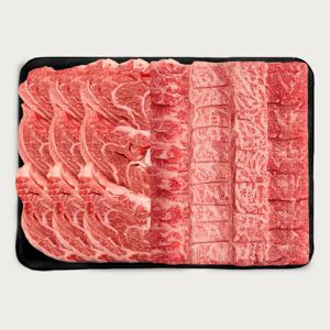 프리미엄 특마블 꽃등심 살치 치마 채끝 업진 부채 특수 구이 모둠 소고기 세트 1.2kg