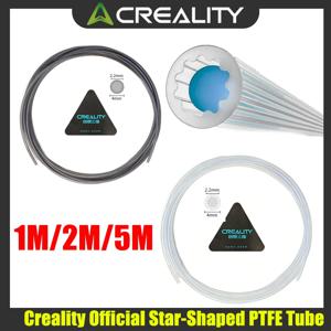 Creality 공식 별 모양 PTFE 테플론 튜브 1M/2M/5M 업그레이드된 저저항 내부 채널 디자인 멀티컬러 성능