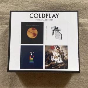 희귀한 밀봉된 콜드플레이 4-CD 카탈로그 세트, 얼터너티브 팝 록 오디오 CD, 선명한 디지털 사운드, 팬들을 위한 수집품, 홈 아트 데코