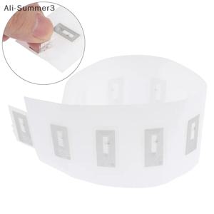100개 NFC 칩 Ntag213 스티커 웻 인레이 2*1cm 13.56MHz RFID NTAG213 라벨 태그