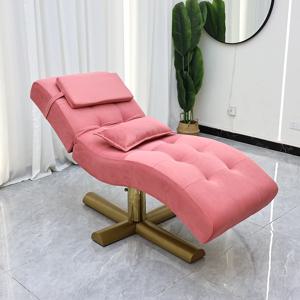 헤드레스트가 있는 페이셜 베드 뷰티 살롱 SPA 테이블, 가정용 수치료 스킨케어 의자, 속눈썹 연장 바디 트리트먼트 라운지 침대