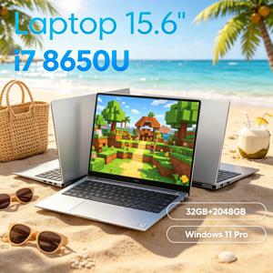 업그레이드된 대형 구성 노트북 32GB 램+2TB M.2 SSD 초슬림 바디 휴대 편리 노트북