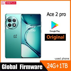 원플러스 에이스 2 프로 5G 글로벌 펌웨어 스마트폰 5000mAh 2772x1240px 50MP 카메라 6.74인치 스냅드래곤 8 Gen 2 중고폰