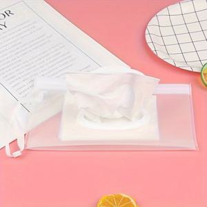 아기 물티슈 상자 1개, 여행용 티슈 홀더, 물티슈 보관 가방, 아기 물티슈 디스펜서, 재사용 가능한 여행용 물티슈 파우치
