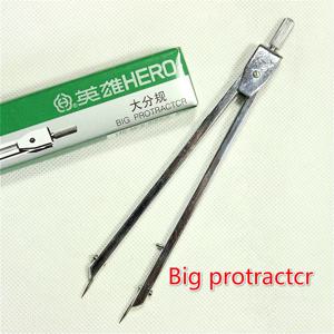 Hero H2102 드로잉 금속 디바이더, 큰 각도기 컴퍼스, 이용 가능한 의료용 ECG 컴퍼스, 학교 컴퍼스, 스콜라 컴퍼스